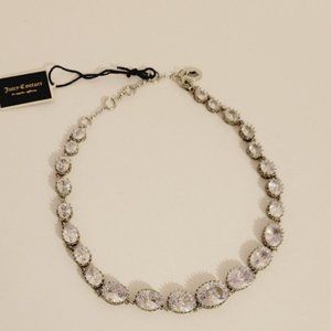Juicy Couture Crystal Riviere Necklace New with Tag